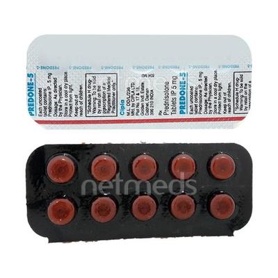 Predone 5mg Tablet 10'S - Hormonal Therapy-Cor