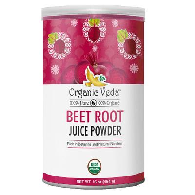 Organic Veda Beet Root Juice Powder 454 gm - Pure Herbs