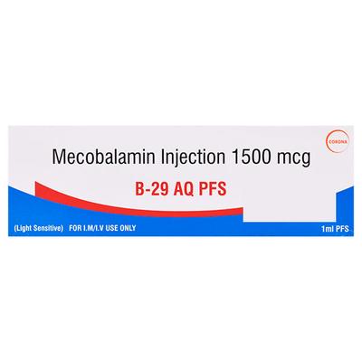 B 29 AQ 1500mcg Prefilled Syringe(Pfs) 1ml - Supplements-Vam