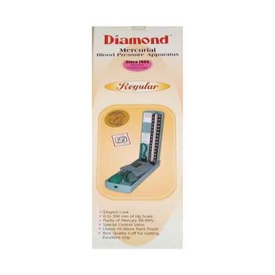 Diamond Mercurial Blood Pressure Apparatus - Regular (BPMR112) - Blood Pressure Monitors