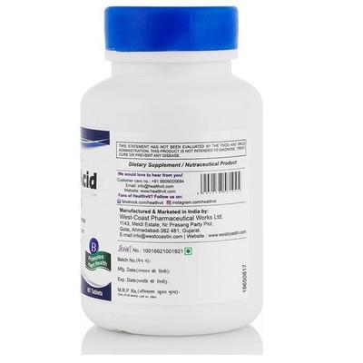 HealthVit Folic Acid 800 mcg Tablets 60's - General Health