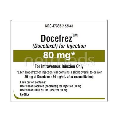 Docefrez 80mg Injection 1's - Cancer Oncology-Cyt