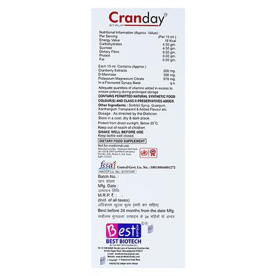 CRANDAY Syrup 200ml - Kidney Disease/Stones-Oth