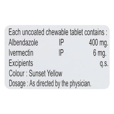 WORMKO PLUS Tablet 1's - Parasitic Worms-Ant