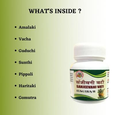 HASS Sanjeevani Vati Tablet 40's - Speciality Medicines