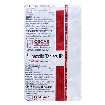 LOZIN Tablet 10's - Bacterial Infections-OAB