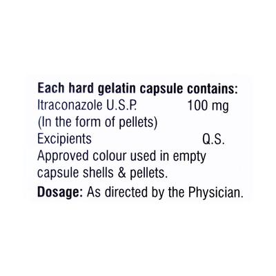 RELYTRA 100 Capsule 10's - Fungal Infections-Anf