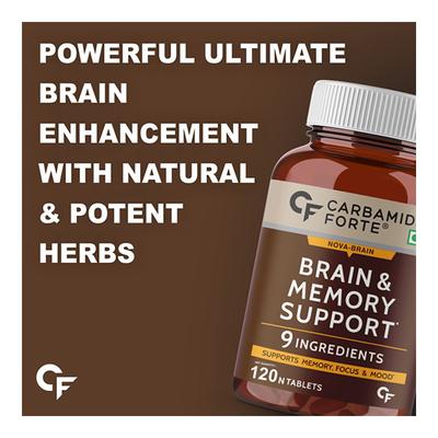 CF Brain & Memory Support 1656 mg Veg Tablet 120's - General Health