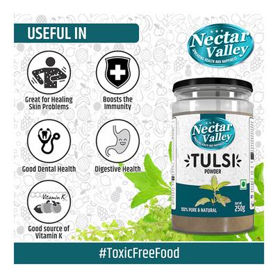 Nectar Valley Tulsi Leaf Powder 250 gm - Health Products