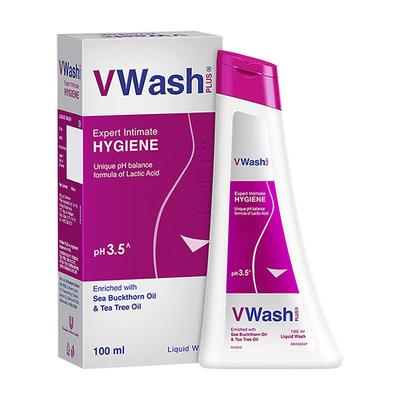 VWash Plus Expert Intimate Hygiene Wash 100 ml - Intimate Care