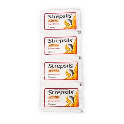 Strepsils Sore Throat Lozenges - Orange (100's + 10's Free) - Sore Throat Lozenges