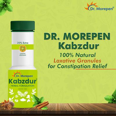 Dr. Morepen Kabzdur Herbal Granules 120 gm - Herbal Dietary Supplement