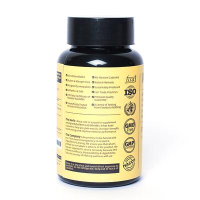 iAYUR Maca Root Extract 500 mg Veg Capsule 90's - Herbal Dietary Supplement