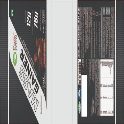 Pure Nutrition Mass Gainer Protein Powder - Chocolate Flavour 500 gm - Whey Proteins