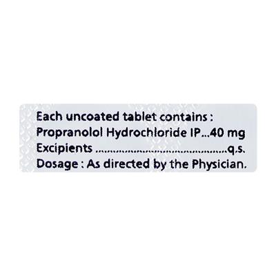 PROTAG 40 Tablet 10's - Hypertension-Bet