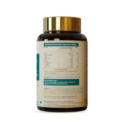 Neuherbs Spirulina Tablets 120's - Herbal Dietary Supplement