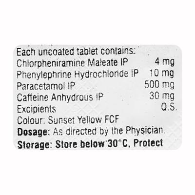 JENCOLD Tablet 10's - Cough And Cold-Cou