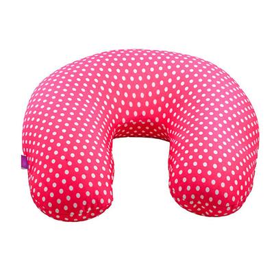 VIAGGI Microbead U Shape Travel Neck Pillow - Pink Mini Dot - Others Ortho Supports