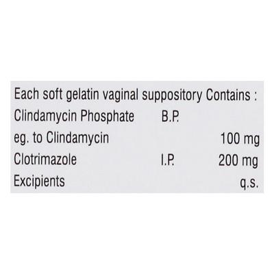FEMICLO V Suppositorie 3's - Fungal Infections-Anf