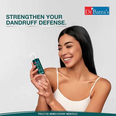 Dr Batra's Shampoo 500 ml + Anti-Dandruff Hair Serum 125 ml - Hair Treatment