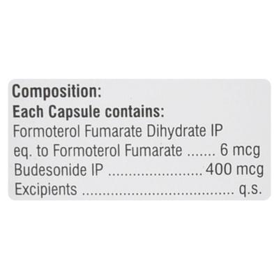 UNIPUFF FB 400 Capsule 30's - Asthma/COPD-Ast