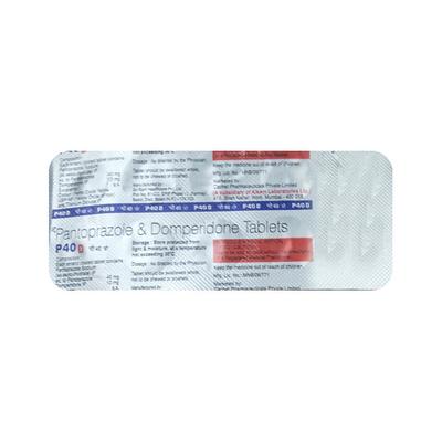 P40D 10/40mg Tablet 10'S - Ulcer/Reflux/Flatulence-Aaa