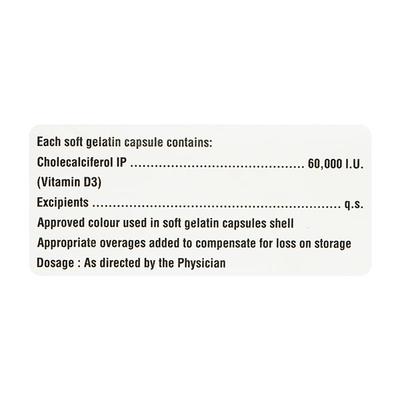 EXPLOVIT D3 60k Capsule 4's - Supplements-Vit