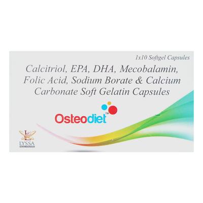 OSTEODIET Softgel Capsule 10's - Supplements-Vam