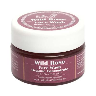 Rustic Art Organic Wild Rose Face Wash Concentrate 50 gm - Face Washes