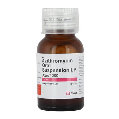 Azro 200mg Suspension 15ml - Bacterial Infections-Mac