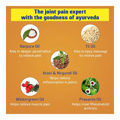 JointFlex Pain Relief Massage Oil 120 ml - Pain Relief Oil