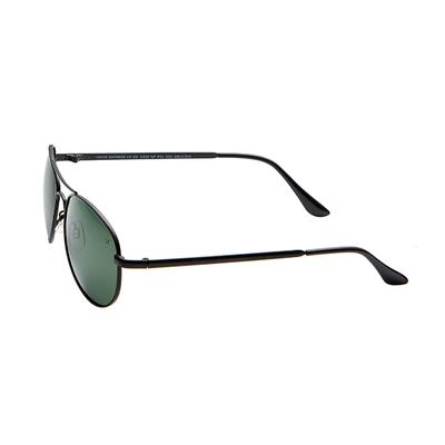 Vision Express 12026P Black Green Aviator Sunglasses 1's - Wearables Sunglasses