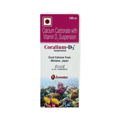 Coralium D3 Syrup 100ml - Supplements-Vam