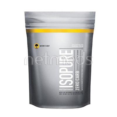 Isopure Zero Carb Powder - Banana & Cream 1 lb - Workout Essentials
