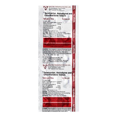 TELMIPIL TRIO Tablet 10's - Hypertension-Ana