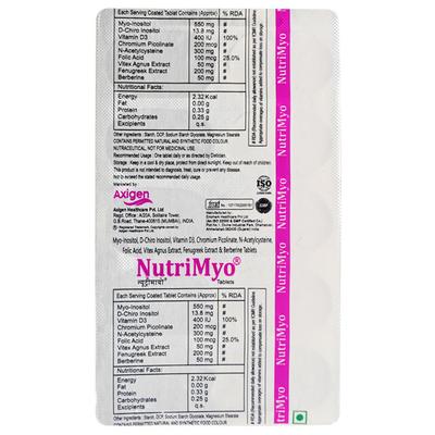 NUTRIMYO Tablet 10's - Supplements-Vam