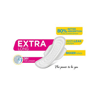 Amrutanjan Comfy Snug Fit Sanitary Pads - Extra Long 6's - Sanitary Napkins