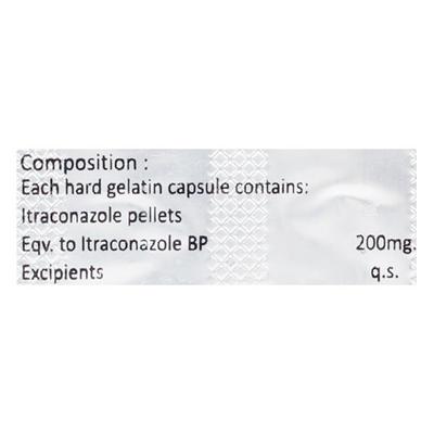 HITZOLE 200mg Capsule 10's - Fungal Infections-Anf