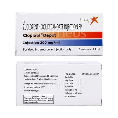 Clopixol 200mg Injection(Depot) 1ml - Psychosis-Ans