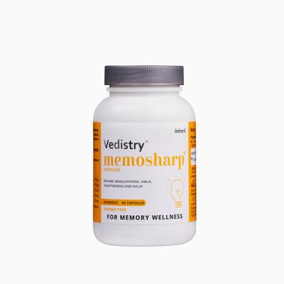 Vedistry MemoSharp Capsule 60's - Speciality Medicines
