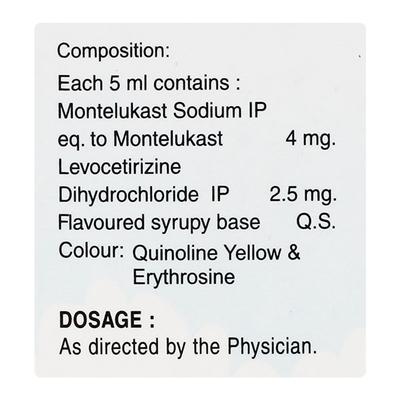 Acolate M Kid Syrup 60ml - Allergies-Ant