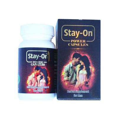 Stay-On Power Capsules - Herbal Supplement for Men 10's - Sexual Healthcare