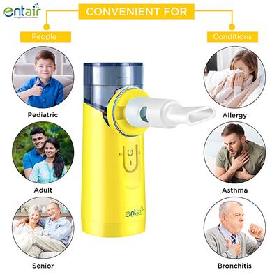 Entair Mesh Nebulizer - Yellow (YS30) - Nebulizers / Vaporizer
