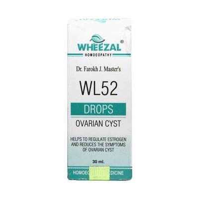 Wheezal Wl-52 Ovarian Cyst Drops 30ML - Homeopathic Drops