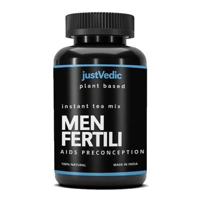 JustVedic Men Fertili Instant Tea Mix 60 gm - Teas