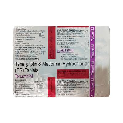 TENAMIT M Tablet 15's - Diabetes-Ant