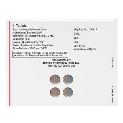 Bifosa 70mg Tablet 4'S - Osteoporosis-Age