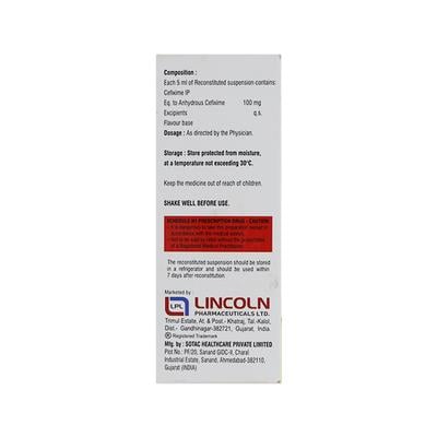 Trixon O 100mg Syrup 30ml - Bacterial Infections-Cep