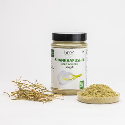 Bixa Botanical Shankhapushpi Herb Powder 200 gm - Speciality Medicines