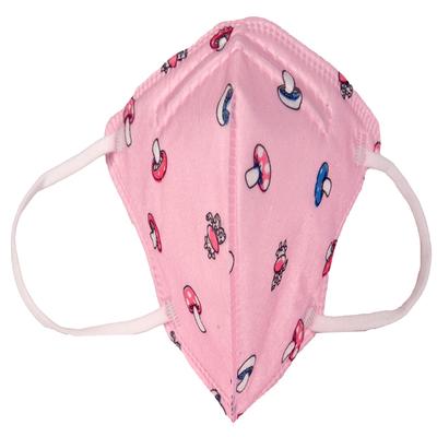 Advind Smog Guard N95 For 4-12 Years Kids Face Mask - Pink Printed Design 1's - Face Mask
